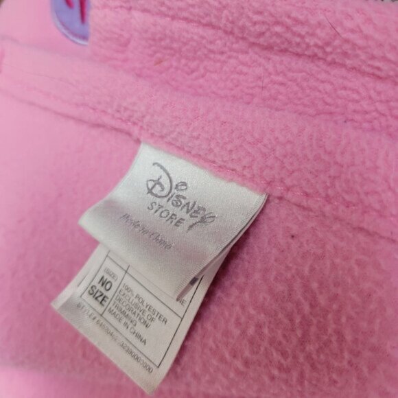 Disney Store Minnie Mouse Fleece Blanket Pink Hearts Cozy Nursery 50 x 64 retro - Picture 6 of 8